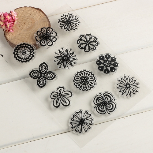 Transparent silicone clear stamps DIY Craft Stamps