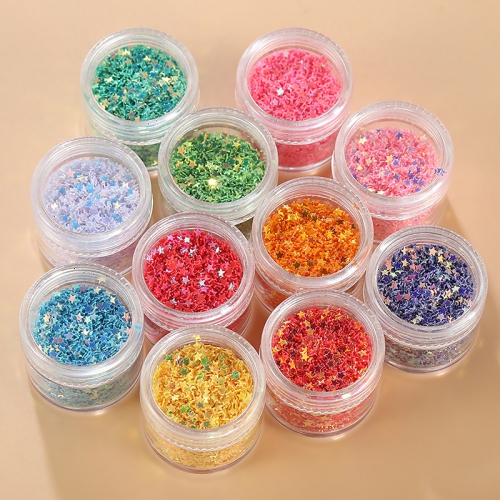 Sequins for Crafts Iridescent Spangles Flat Beads Bulk Loose Sequins