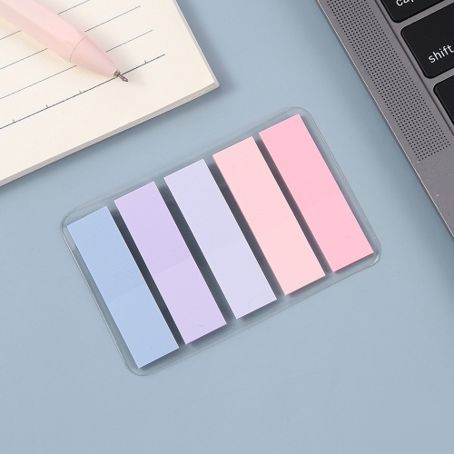 PET Material Notepad Waterproof square shape Sticky Note PET Sticky note