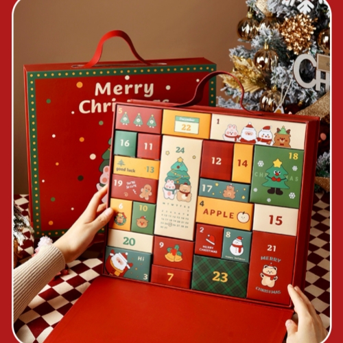 Christmas Advent Calender Box Emty Advent Calendar Christmas Box Gift Set