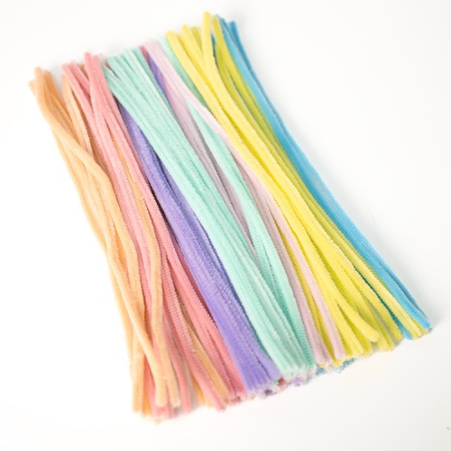 Chenille Sticks Multi Colors 30CM 50CM Craft Pipe Cleaners Kids Craft Chenille